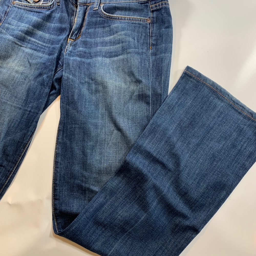 Joe’s | Denim Jeans 26 Flared Leg Cut Dark - Picture 8 of 12